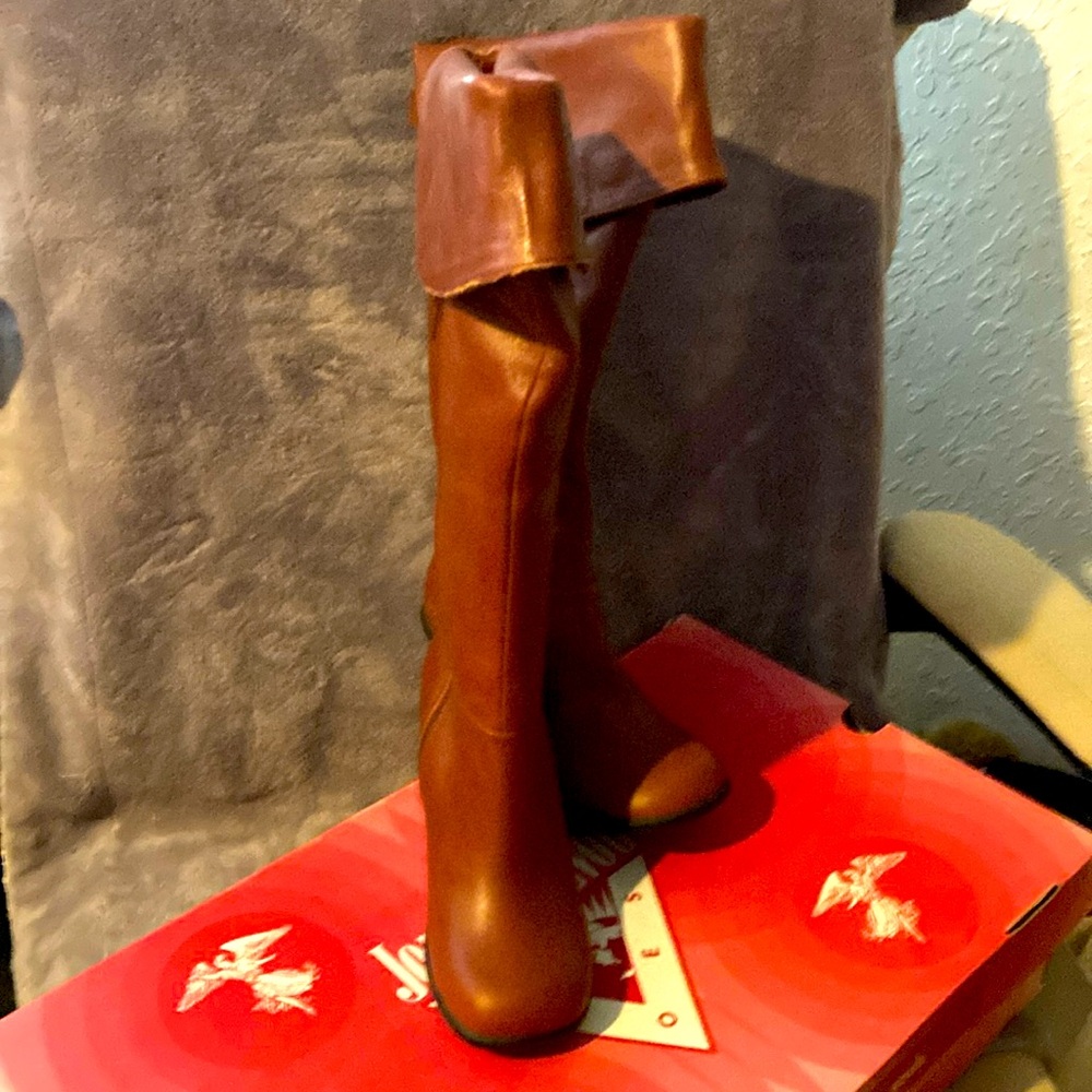 Fluevog Mallory Over The Knee Boots-BRAND NEW WITH BOX